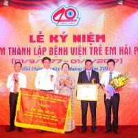 Bệnh viện Trẻ em Hải Phòng tổ chức Lễ kỷ niệm 40 năm ngày thành lập